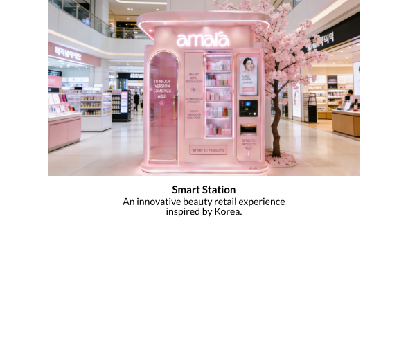 Smart Station An innovative beauty retail experience  inspired by Korea.  Recipe Recipe