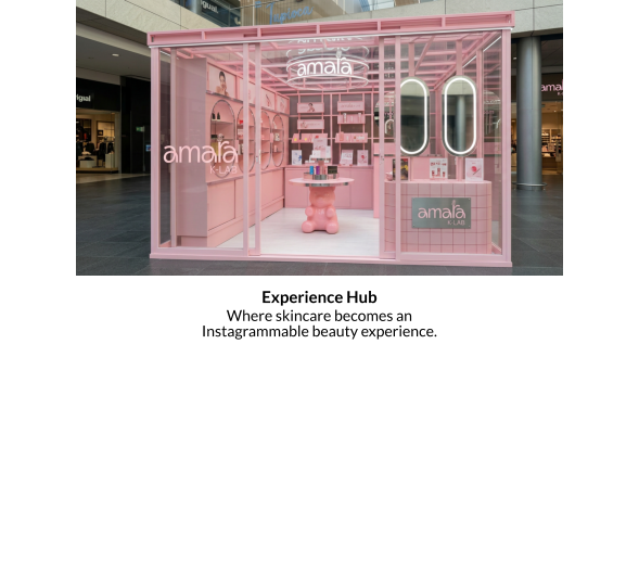 Experience Hub Where skincare becomes an  Instagrammable beauty experience.  Recipe Recipe